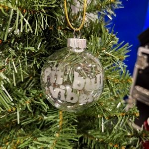 Handmade Beautiful Beacons Pit Bull Vibes Ornament